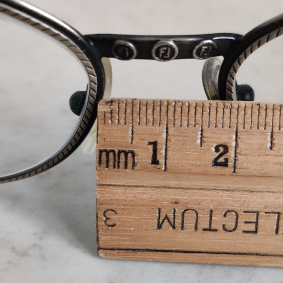 Fendi Glasses Frame Horoscope Zodiac Signs Side Accents Antique Bronze - Picture 15 of 16